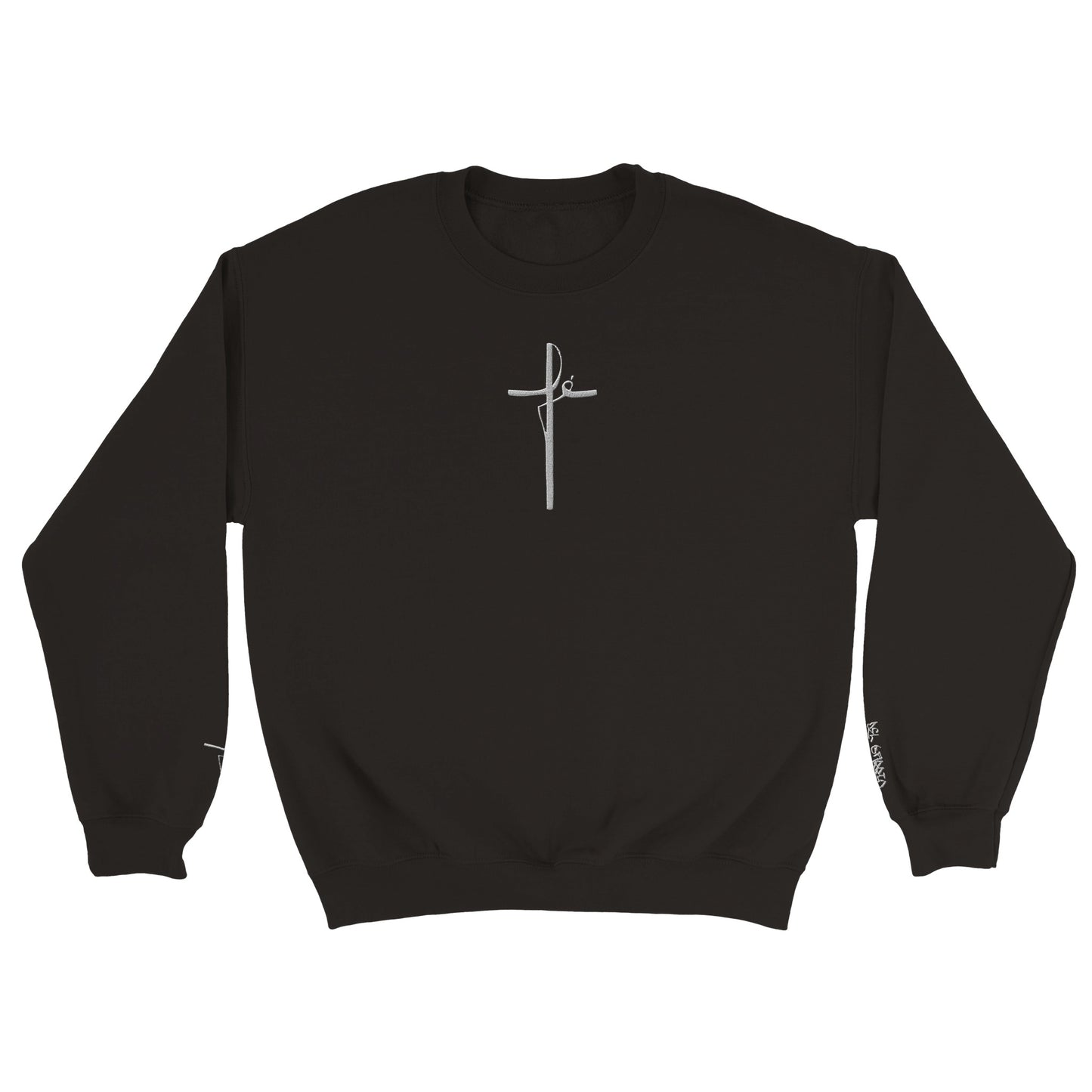La Fé Bordada Classic Unisex Crewneck Sweatshirt