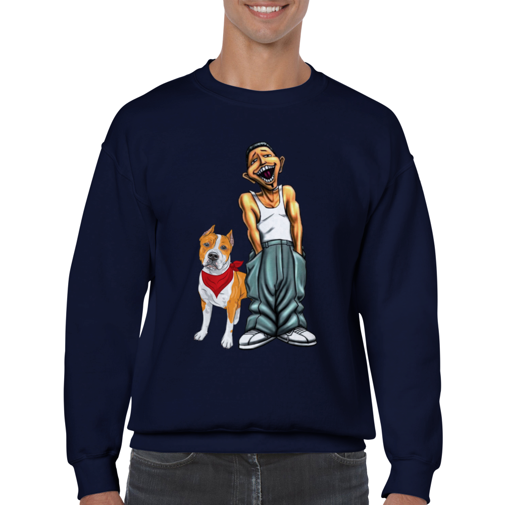 Wassup Classic Unisex Crewneck Sweatshirt - Tienda de barrio | Chicano | Barrio | Callejero - DelBarrio_store