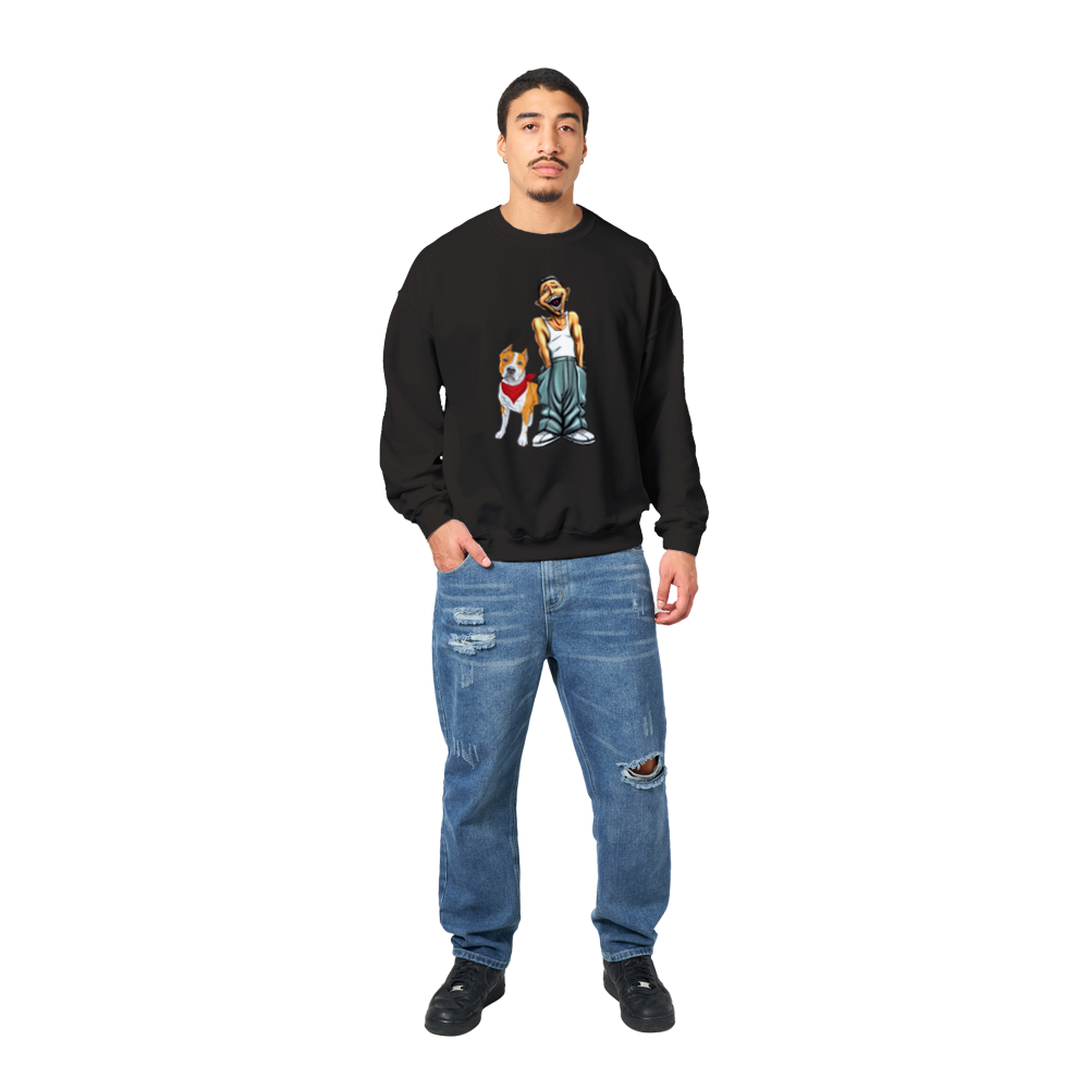 Wassup Classic Unisex Crewneck Sweatshirt - Tienda de barrio | Chicano | Barrio | Callejero - DelBarrio_store