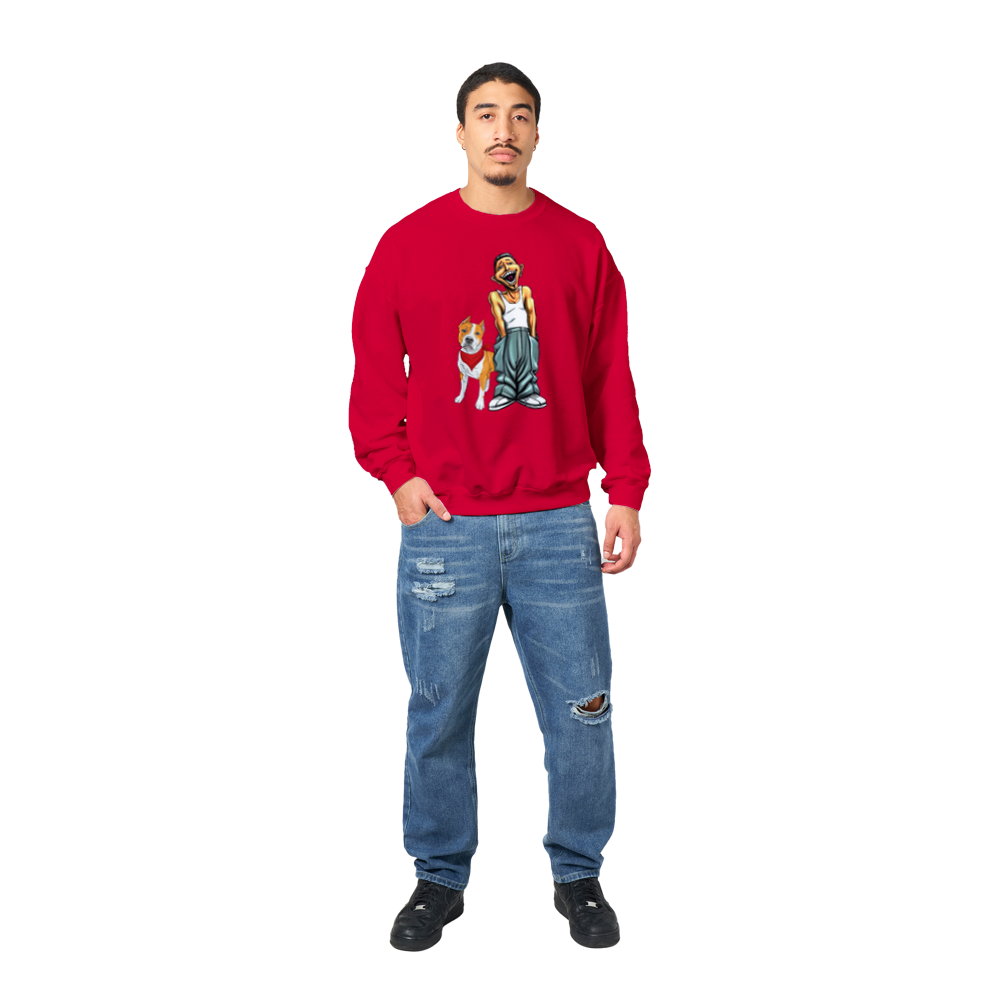 Wassup Classic Unisex Crewneck Sweatshirt - Tienda de barrio | Chicano | Barrio | Callejero - DelBarrio_store