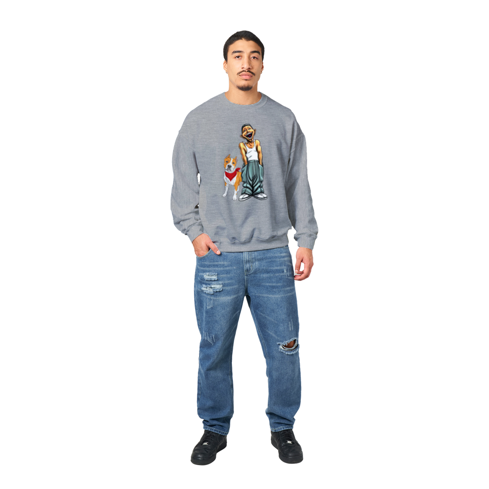 Wassup Classic Unisex Crewneck Sweatshirt - Tienda de barrio | Chicano | Barrio | Callejero - DelBarrio_store