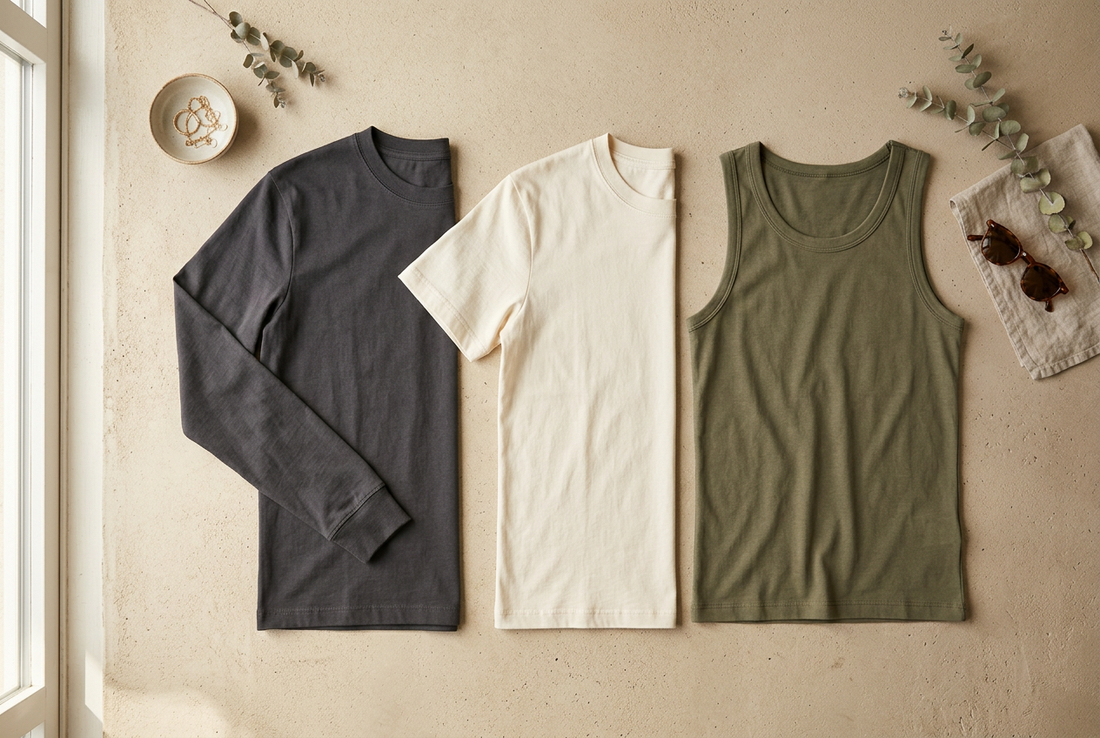 Cómo elegir el escote y las mangas de una camiseta urbana