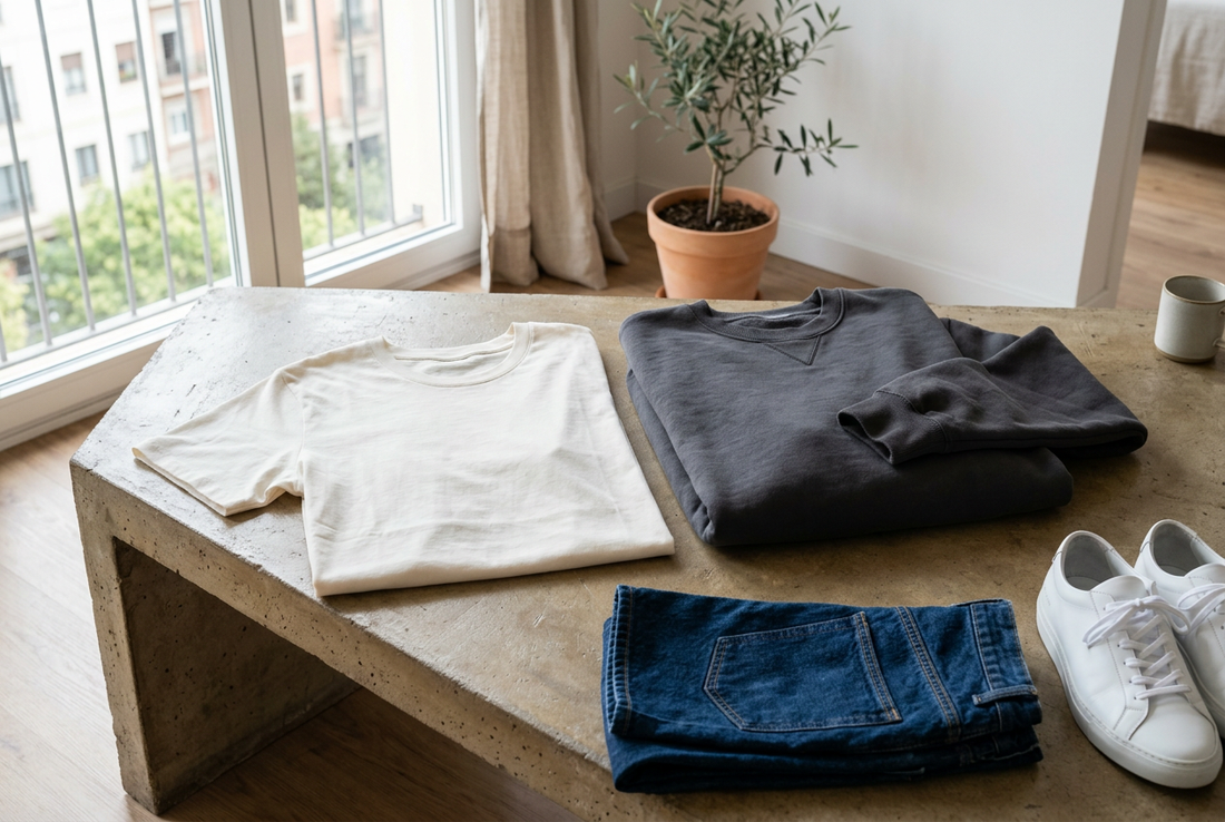 Camiseta o sudadera: cómo elegir según tu plan