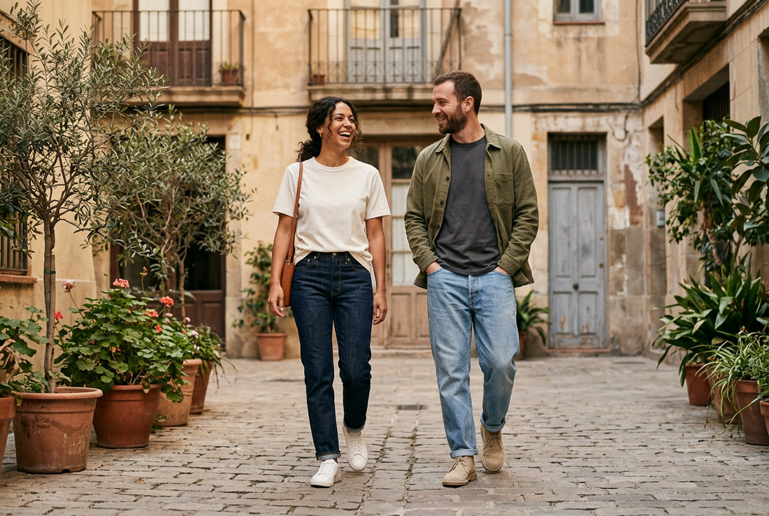 Camisetas para un look en pareja sin vestir igual: 5 ideas