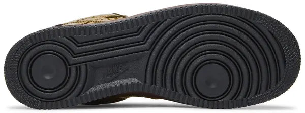 Louis Vuitton Air Force 1 Metallic Gold