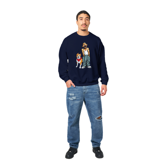 Wassup Classic Unisex Crewneck Sweatshirt - Tienda de barrio | Chicano | Barrio | Callejero - DelBarrio_store